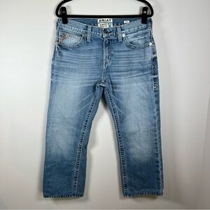 Ariat M7 Stirling Slim Fit Straight Leg Jeans Medium Wash Denim Stretch 32x27